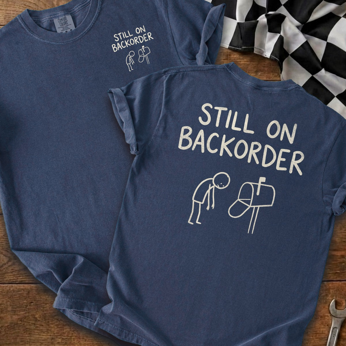 True Navy | Front & Back