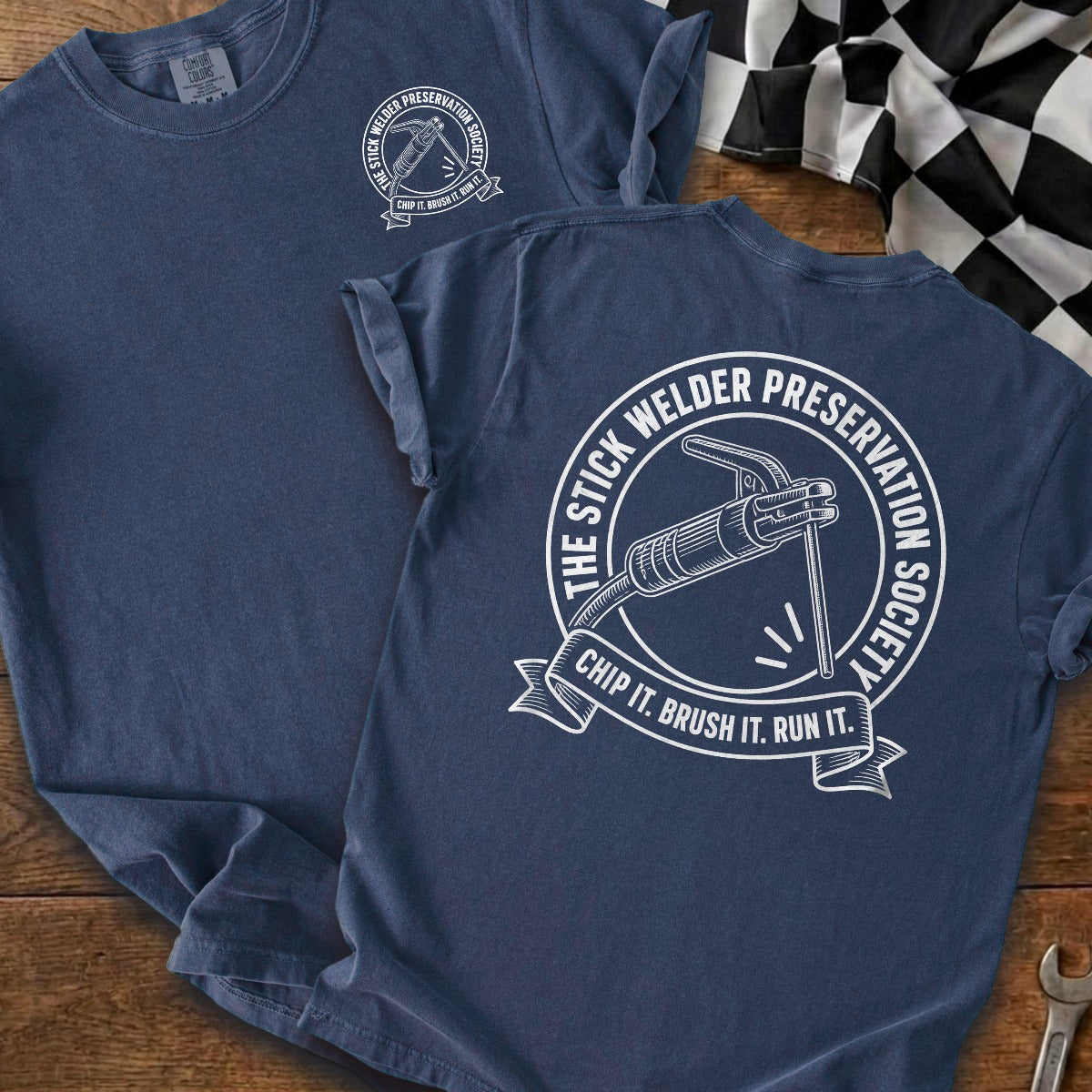 True Navy | Front & Back