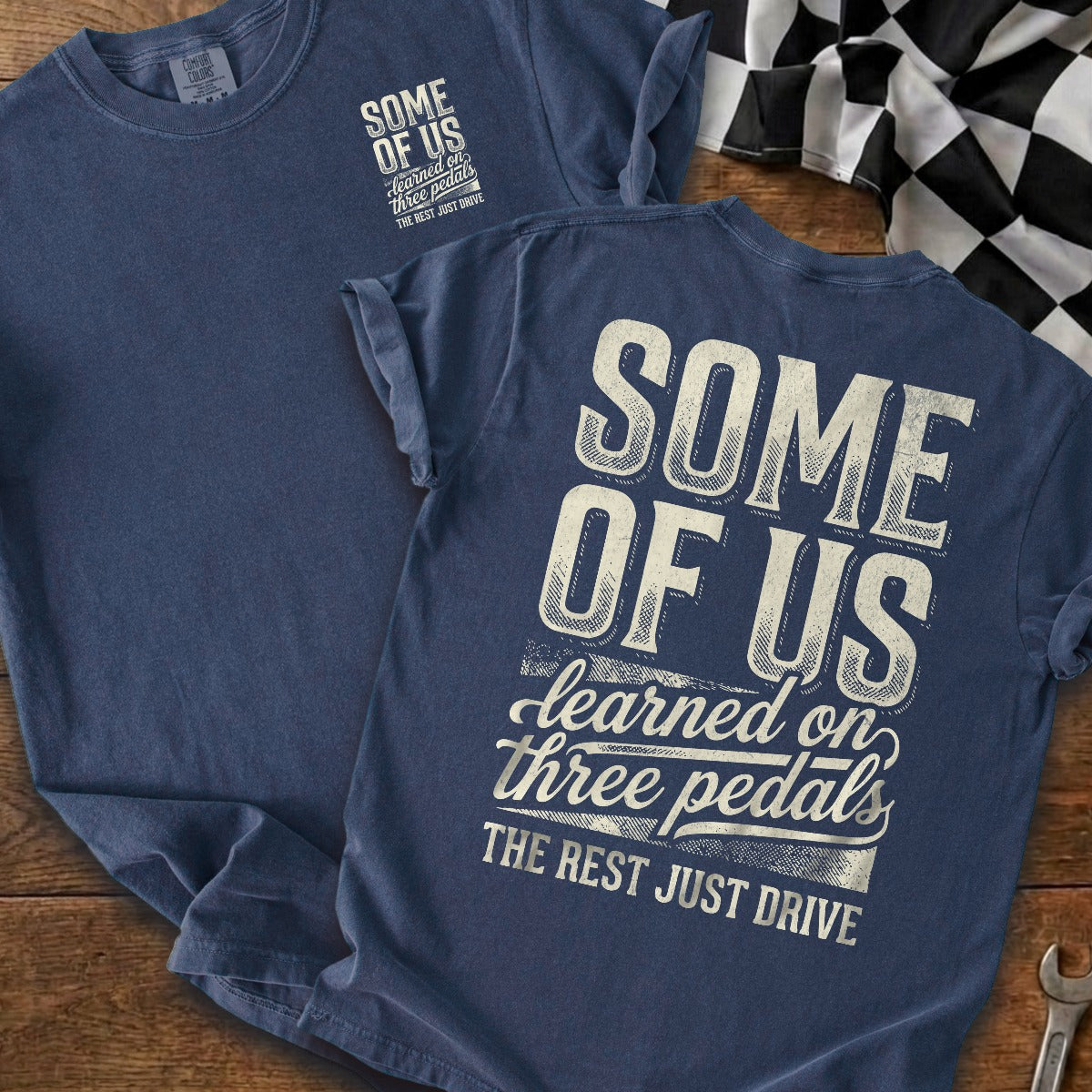 True Navy | Front & Back