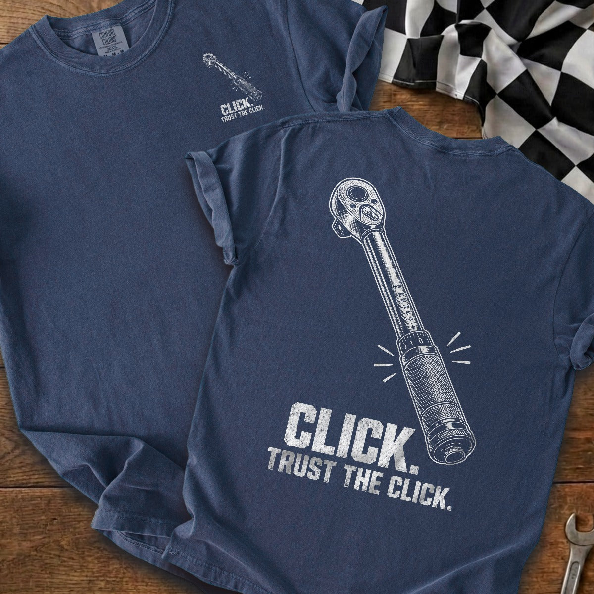 True Navy | Front & Back