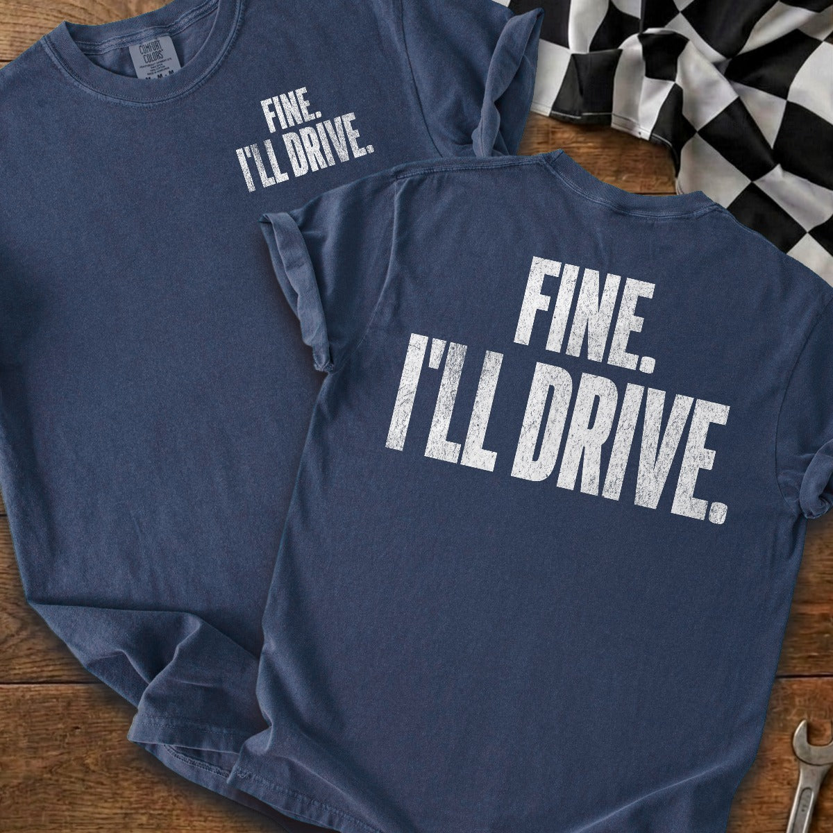 True Navy | Front & Back