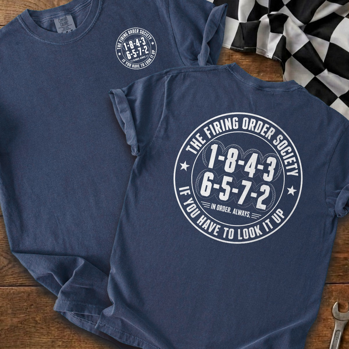 True Navy | Front & Back