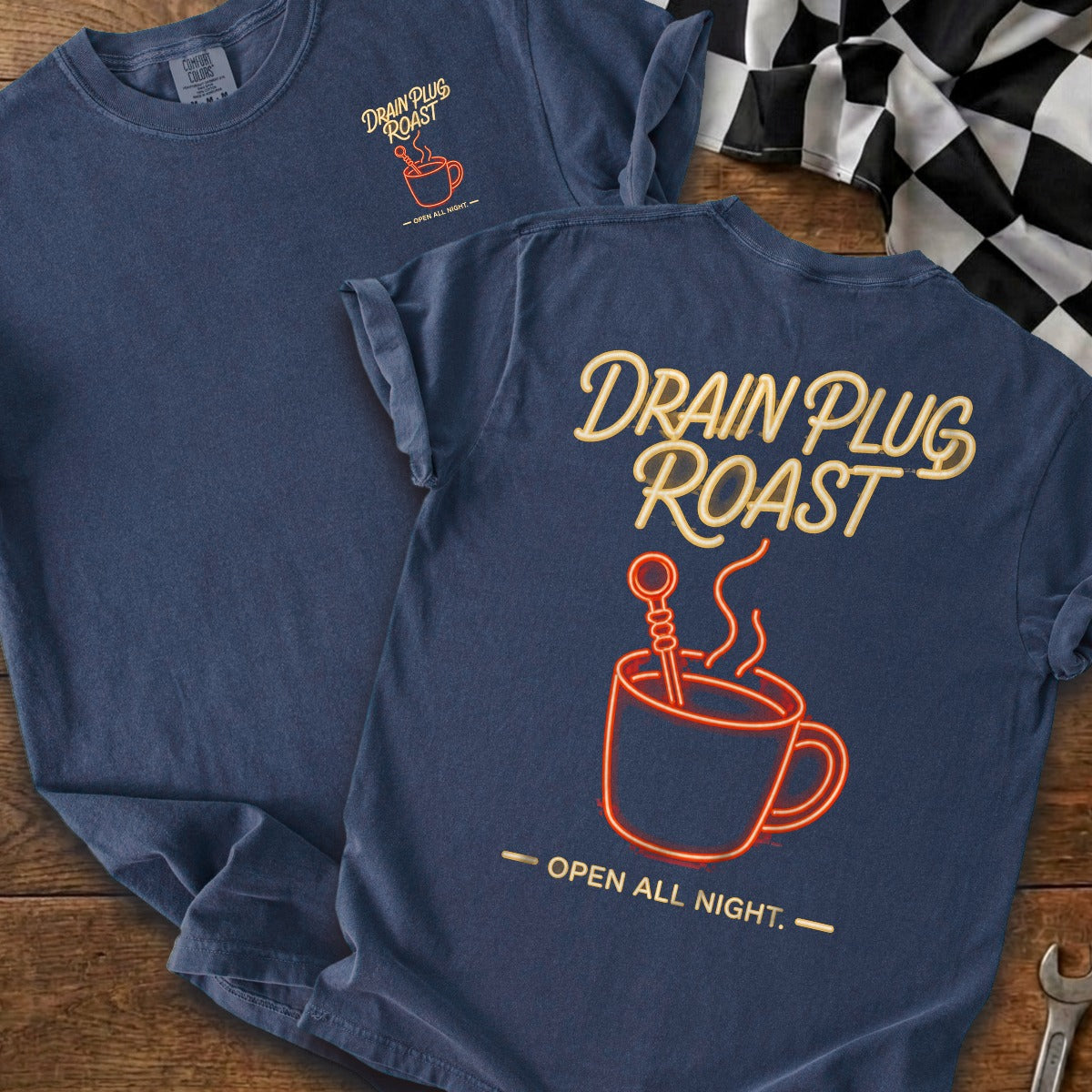 True Navy | Front & Back