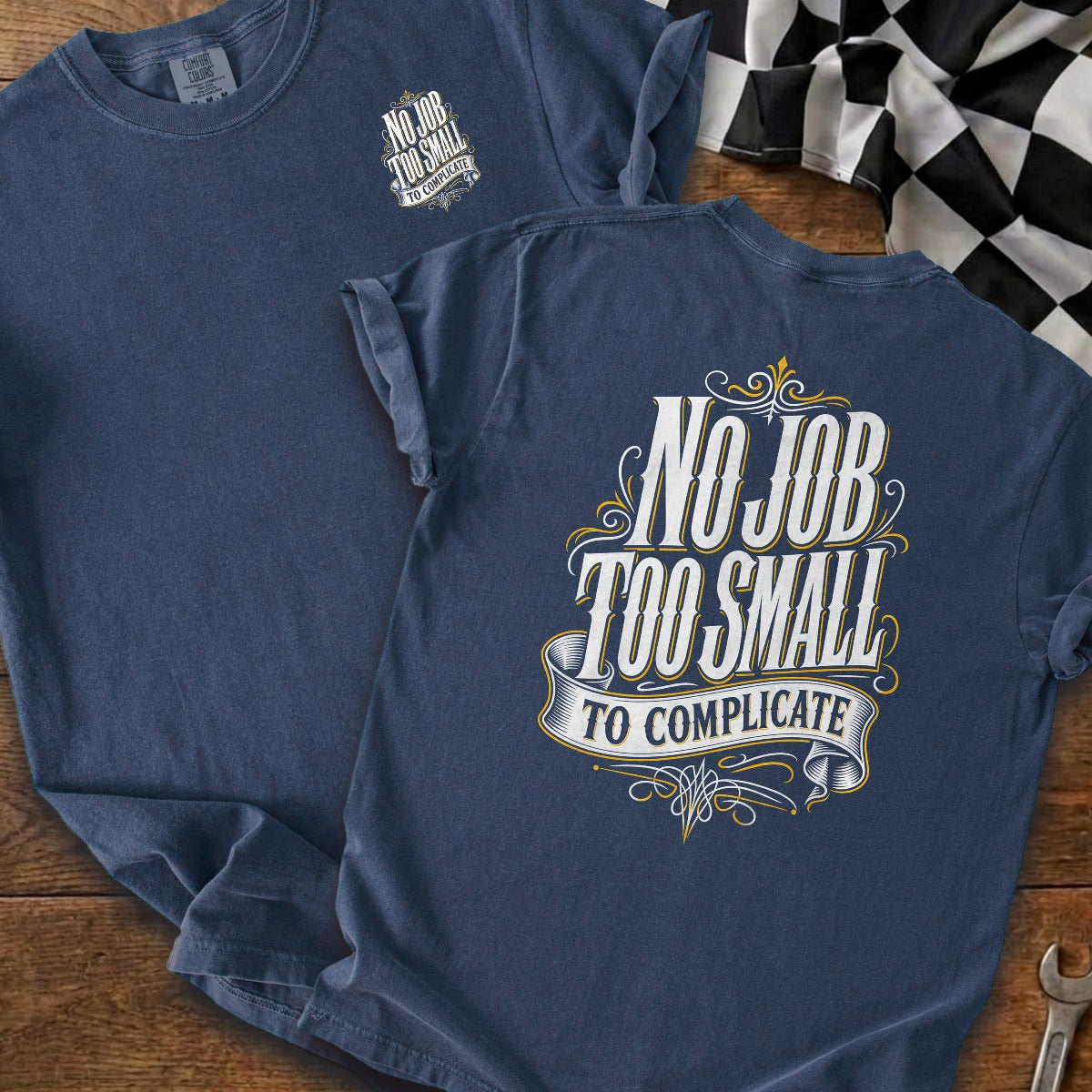 True Navy | Front & Back