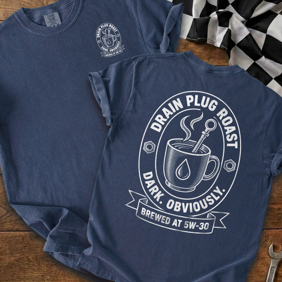 True Navy | Front & Back