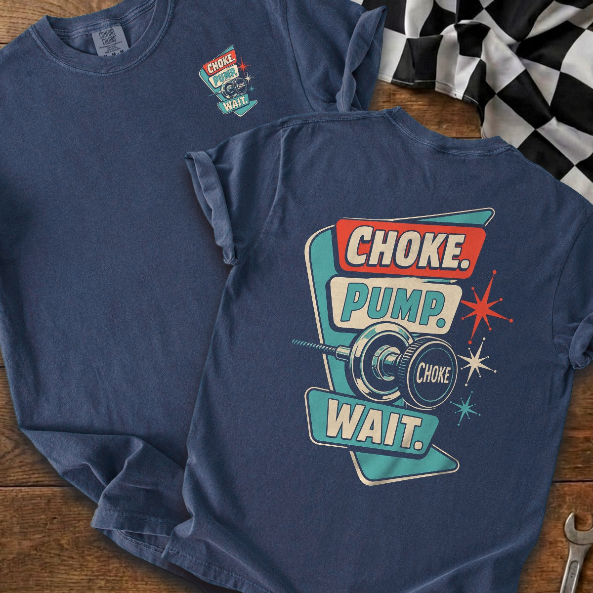 True Navy | Front & Back
