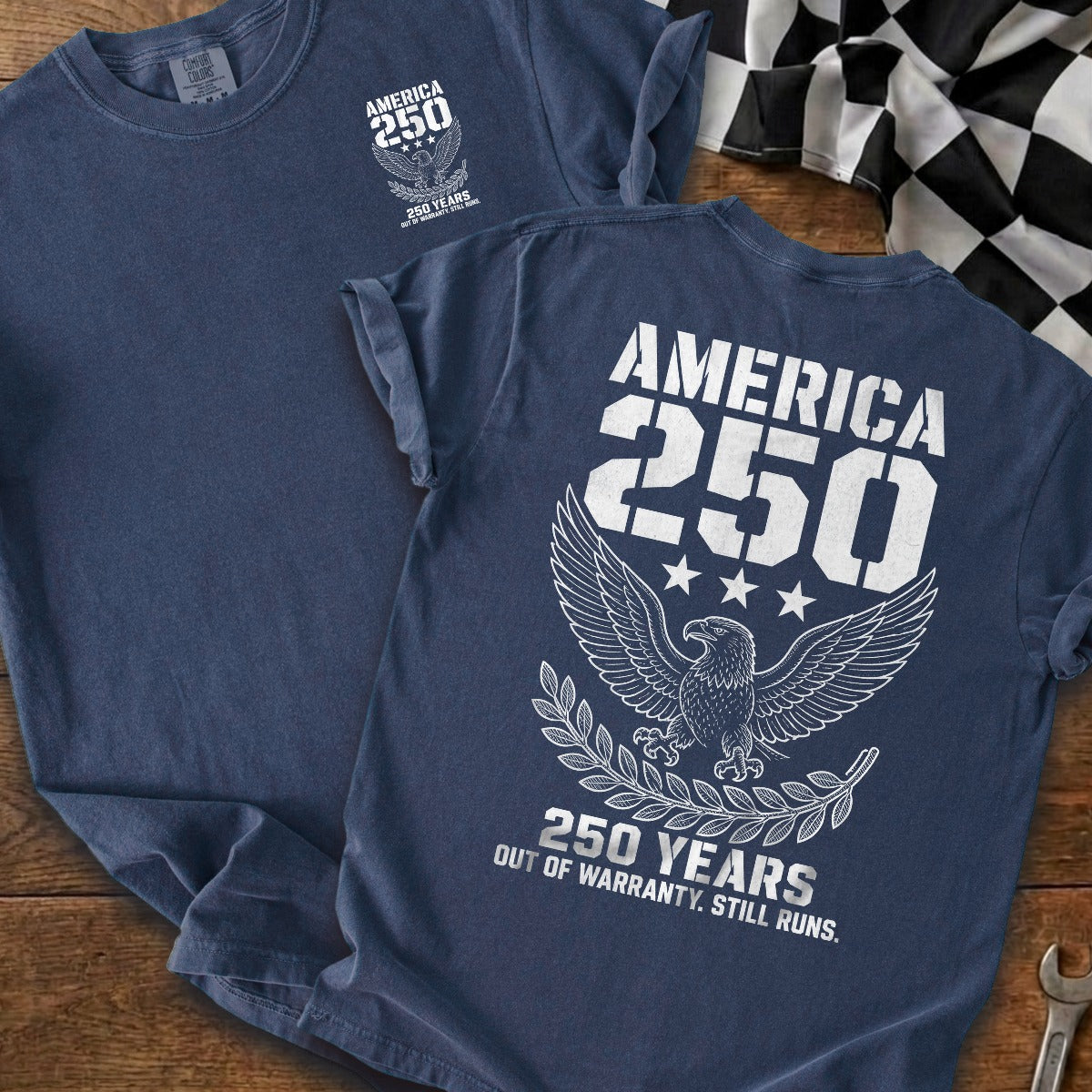 True Navy | Front & Back