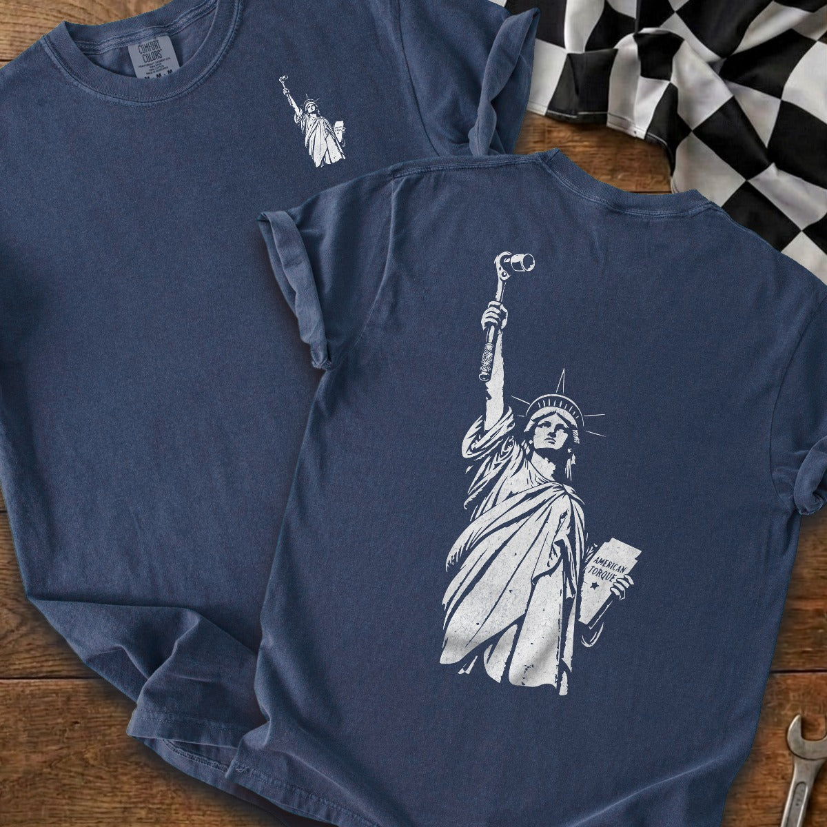 True Navy | Front & Back
