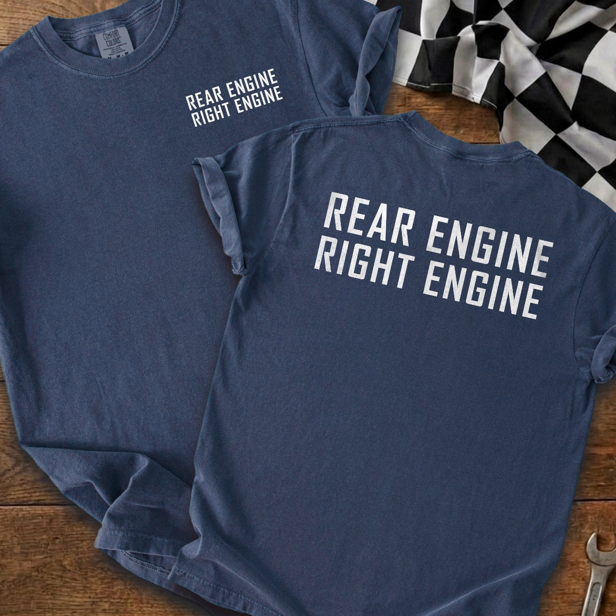 True Navy | Front & Back