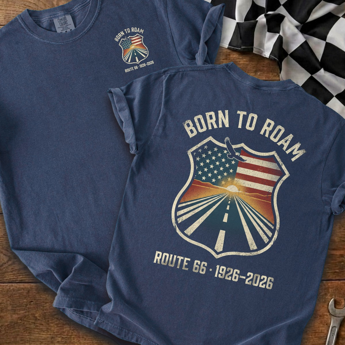 True Navy | Front & Back