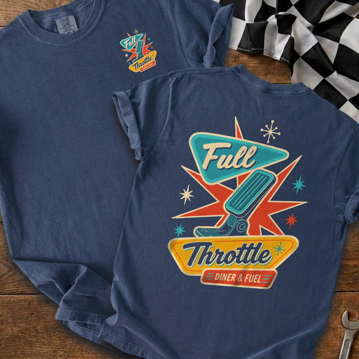 True Navy | Front & Back