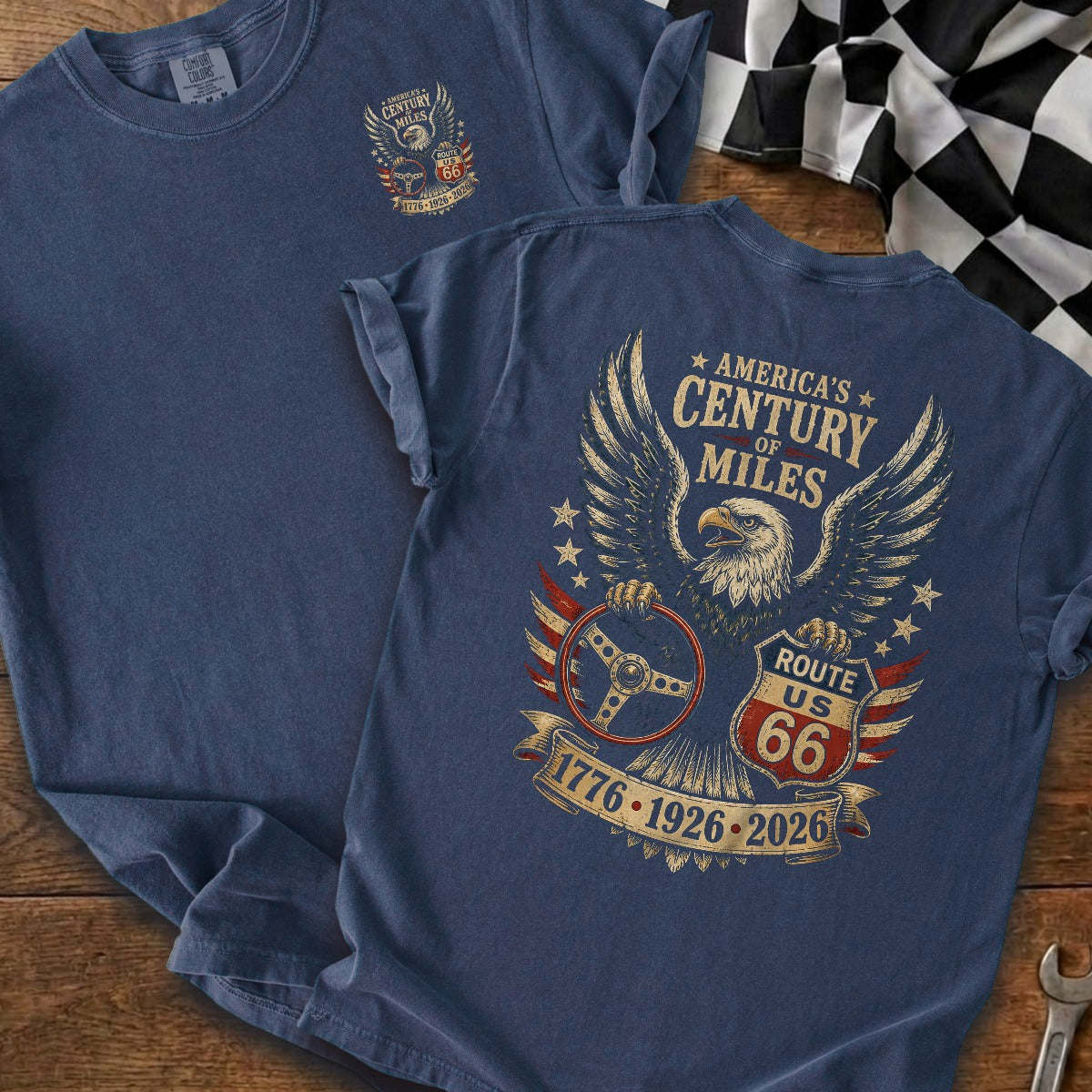True Navy | Front & Back