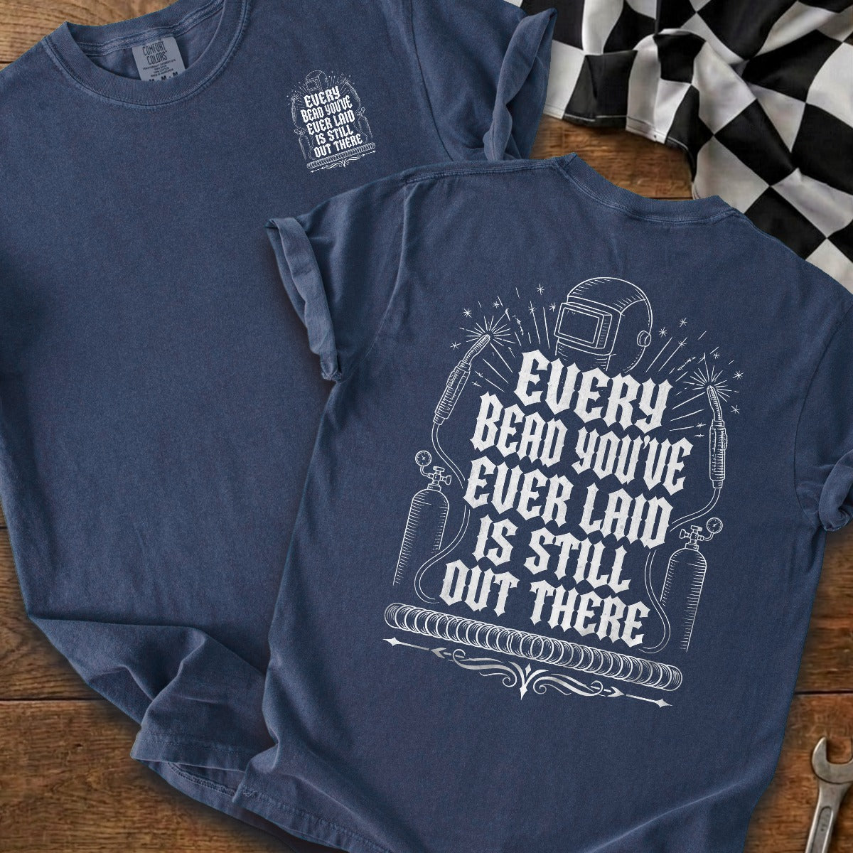 True Navy | Front & Back