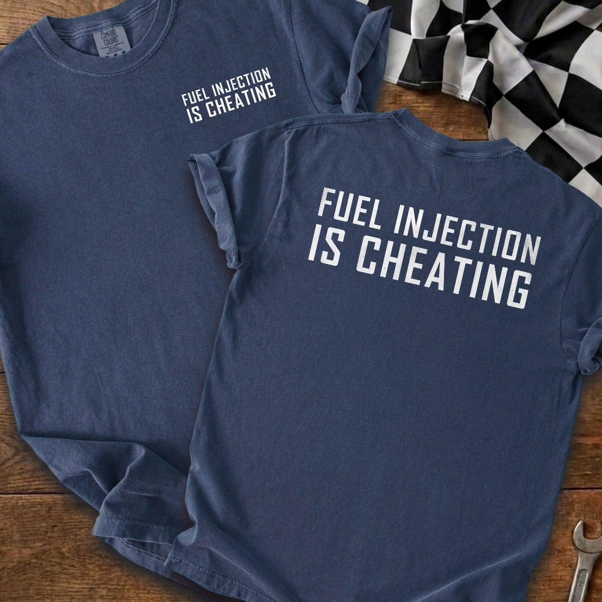 True Navy | Front & Back