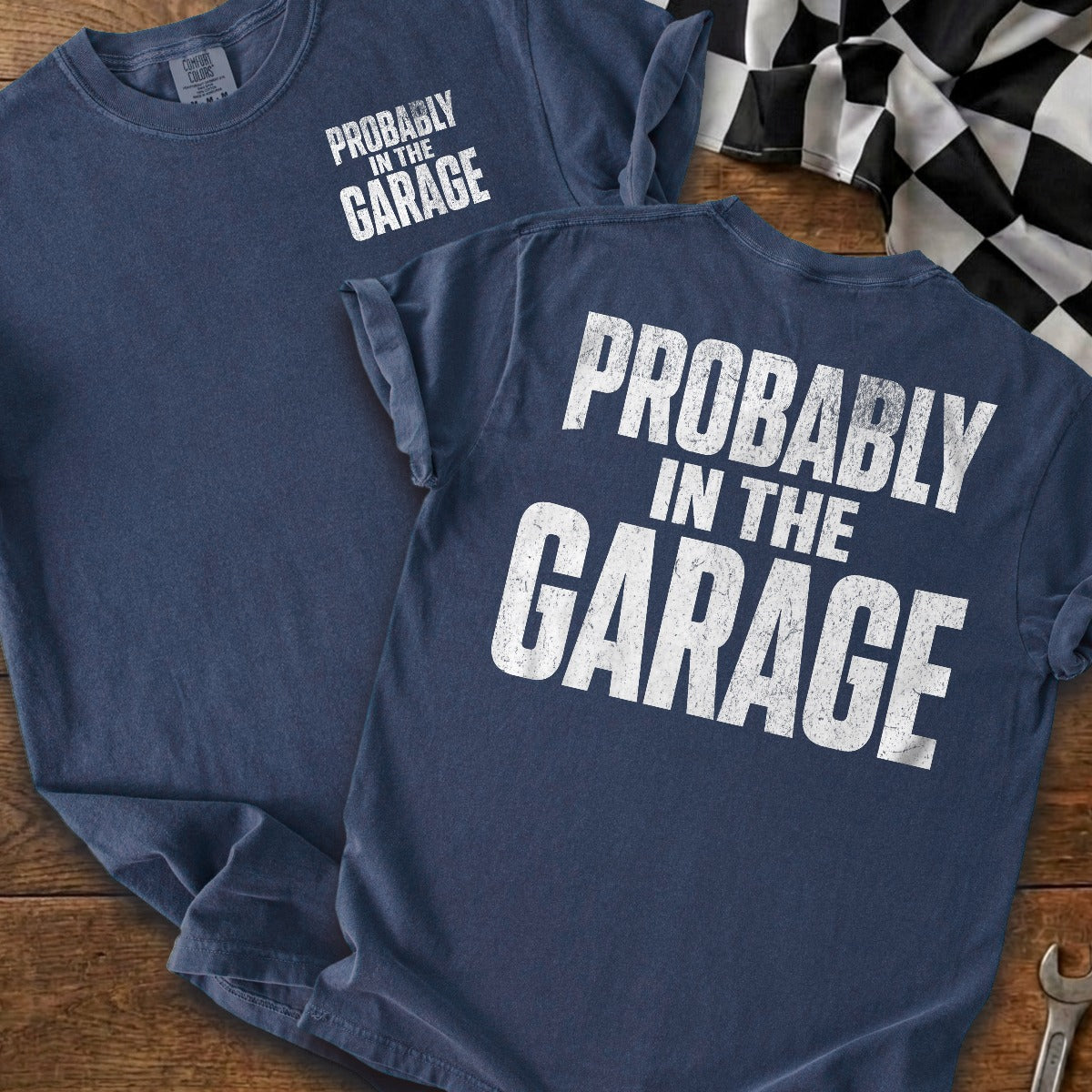 True Navy | Front & Back