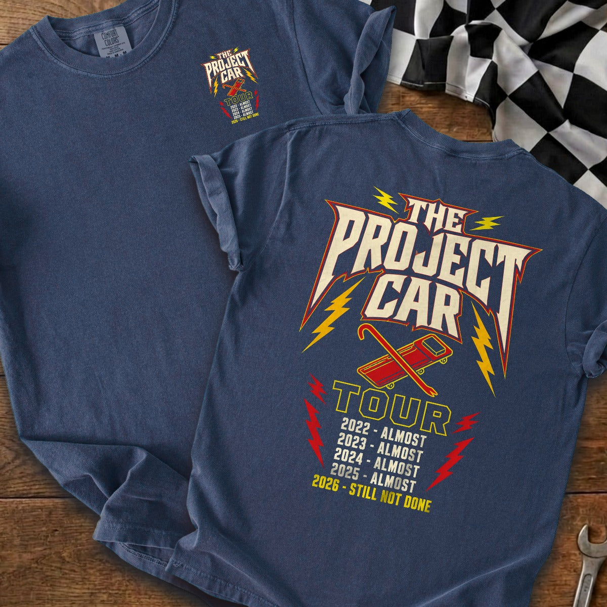 True Navy | Front & Back