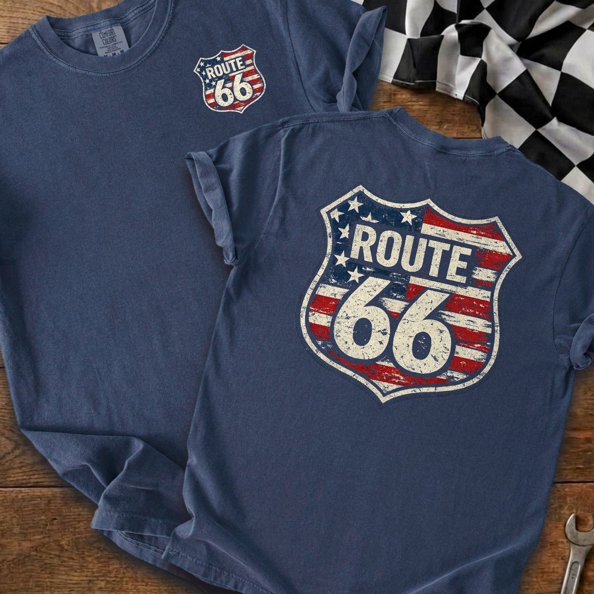 True Navy | Front & Back