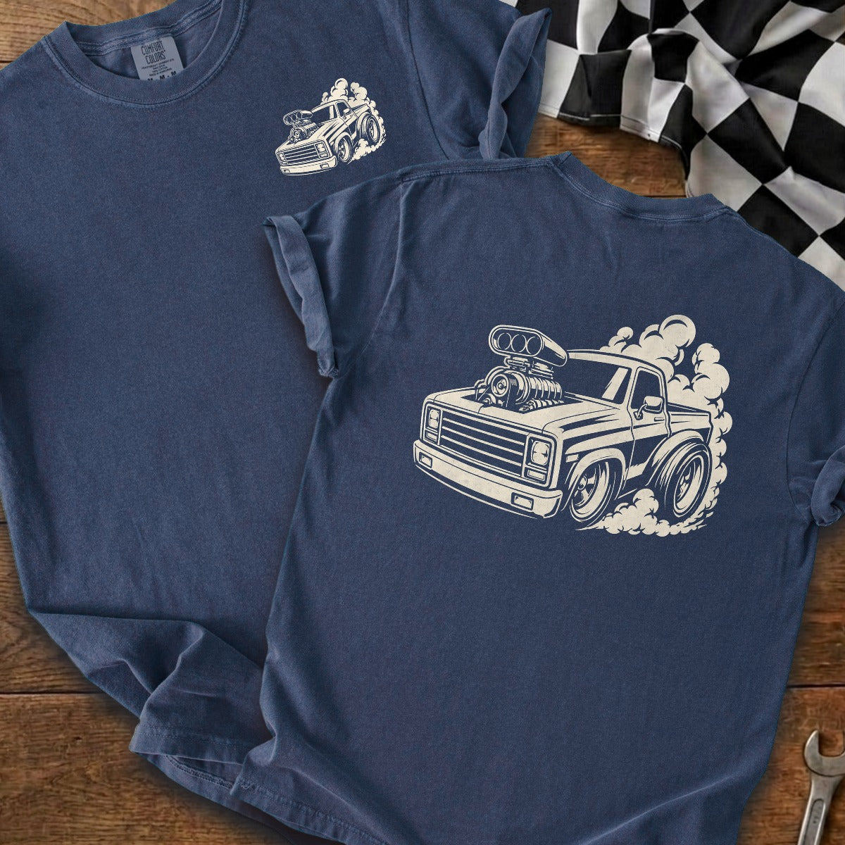 True Navy | Front & Back