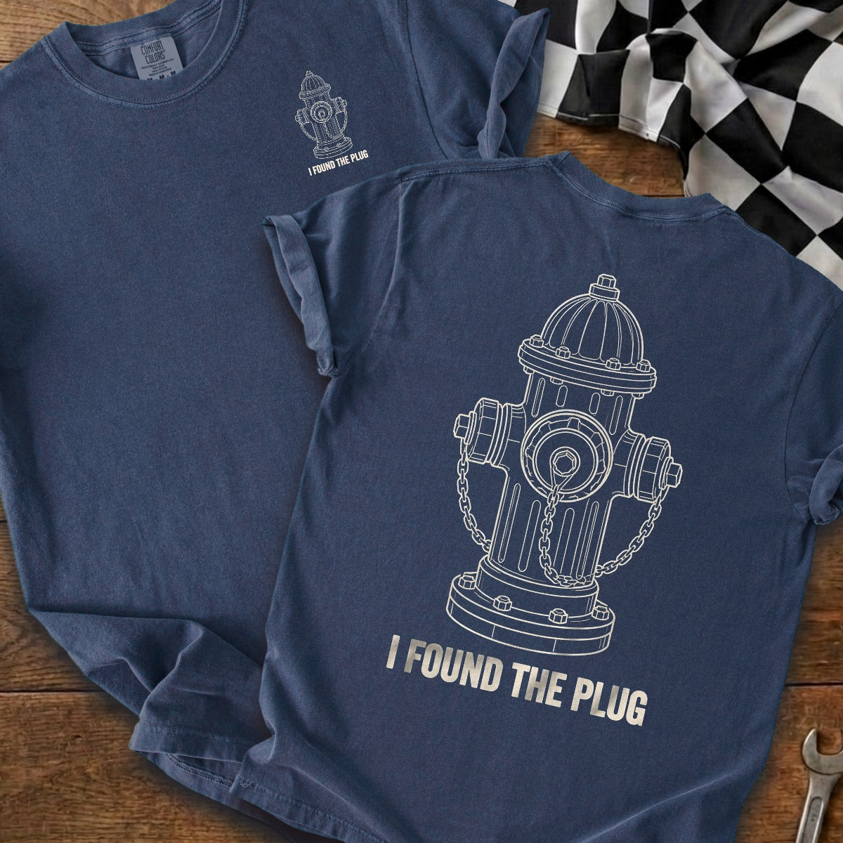 True Navy | Front & Back