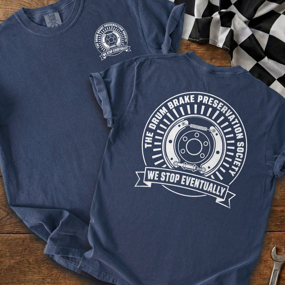 True Navy | Front & Back