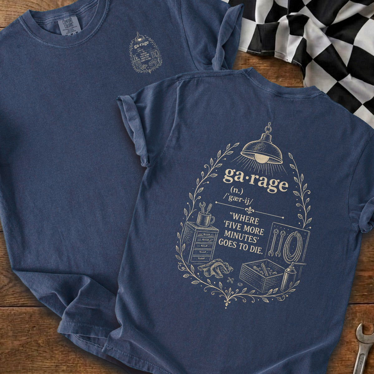 True Navy | Front & Back