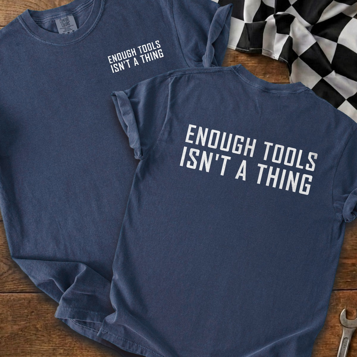 True Navy | Front & Back