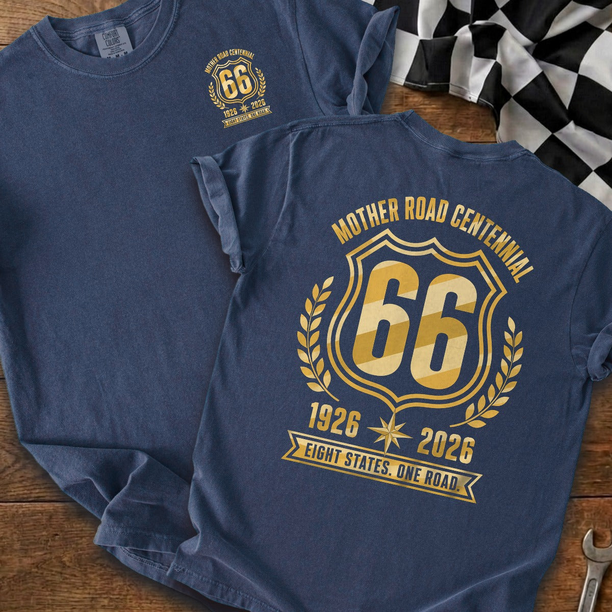 True Navy | Front & Back