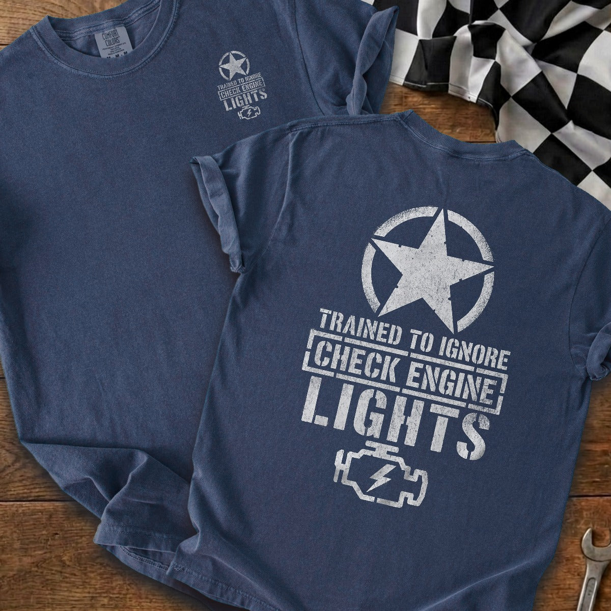 True Navy | Front & Back