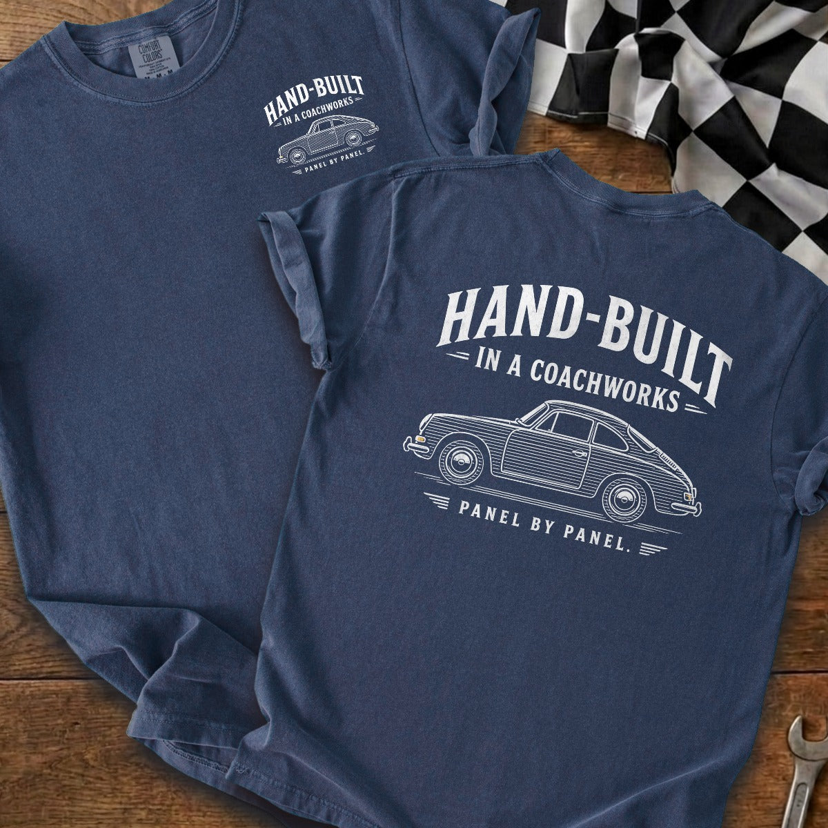 True Navy | Front & Back