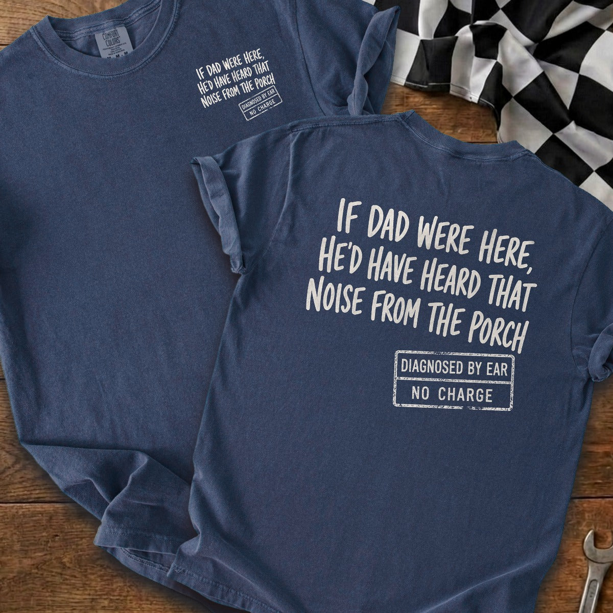 True Navy | Front & Back