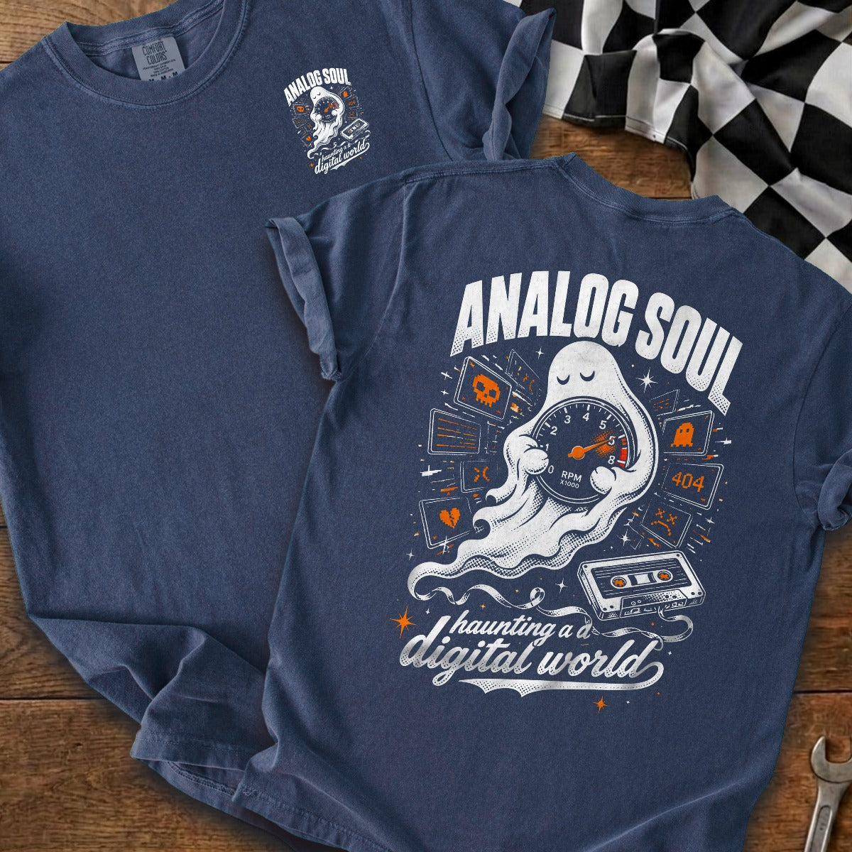 True Navy | Front & Back