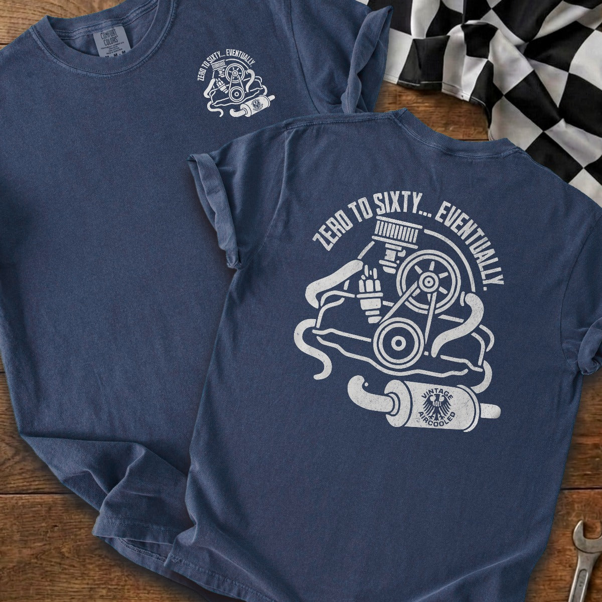 True Navy | Front & Back