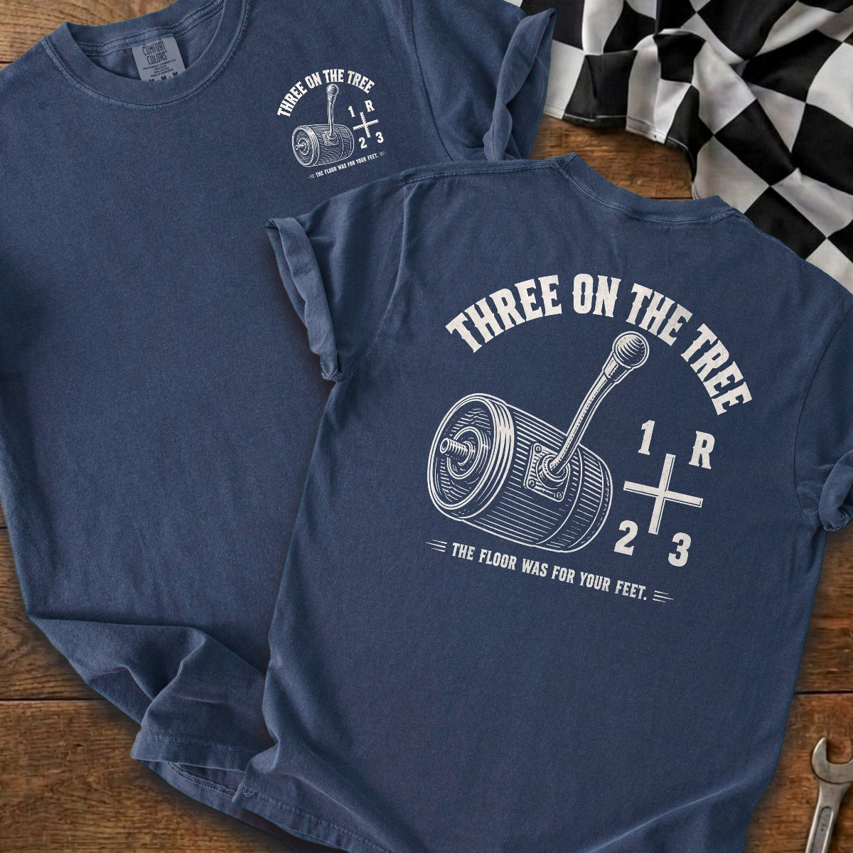 True Navy | Front & Back