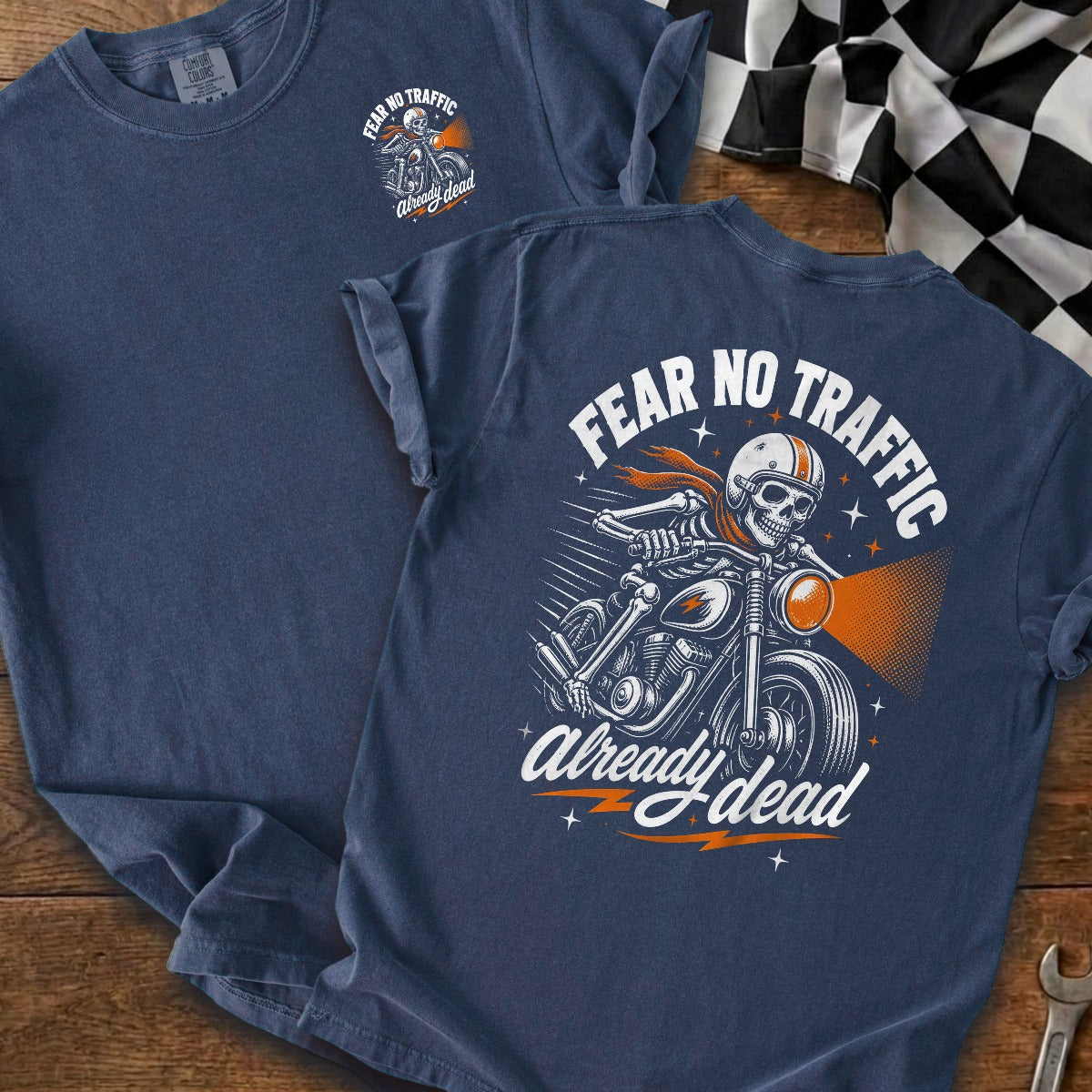 True Navy | Front & Back