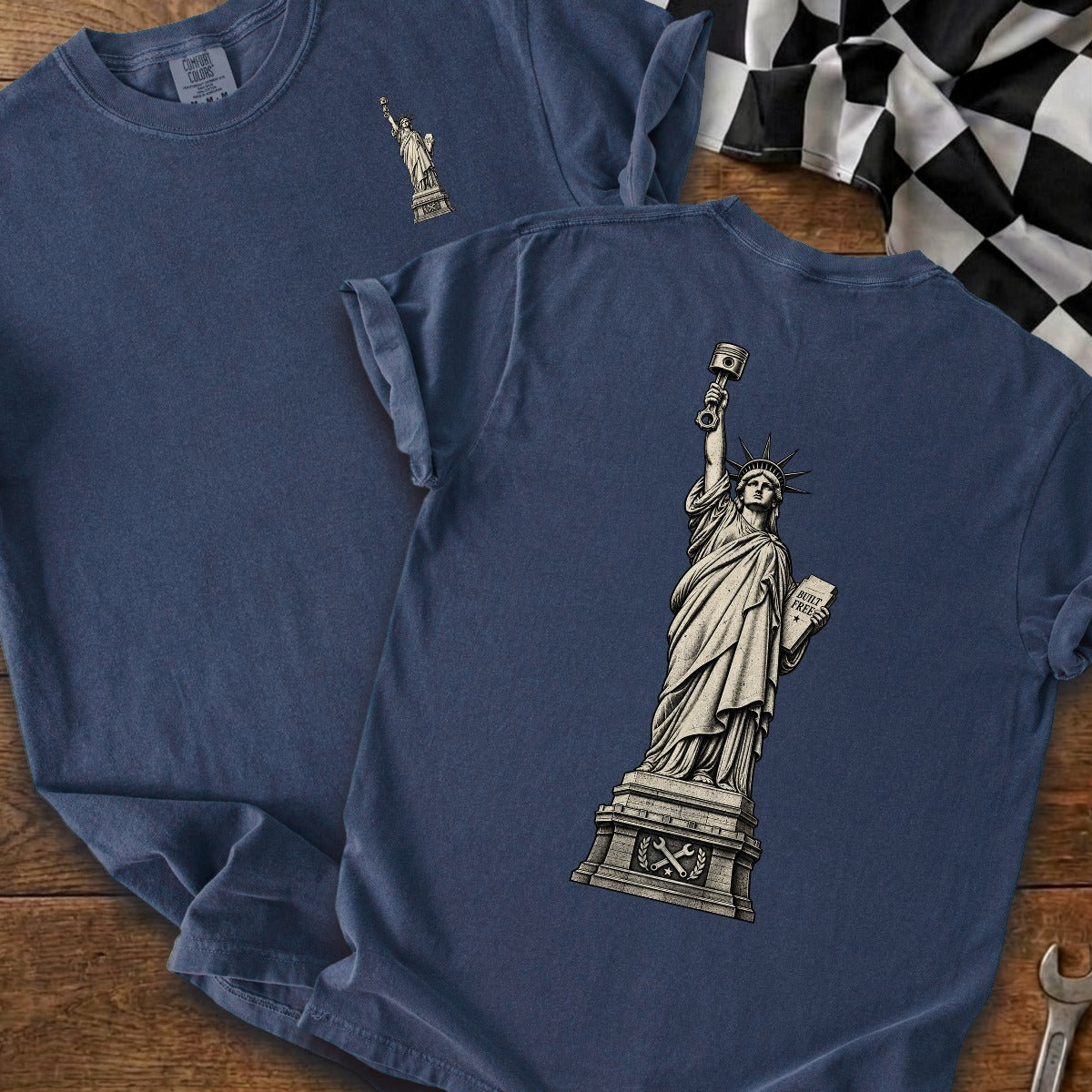 True Navy | Front & Back
