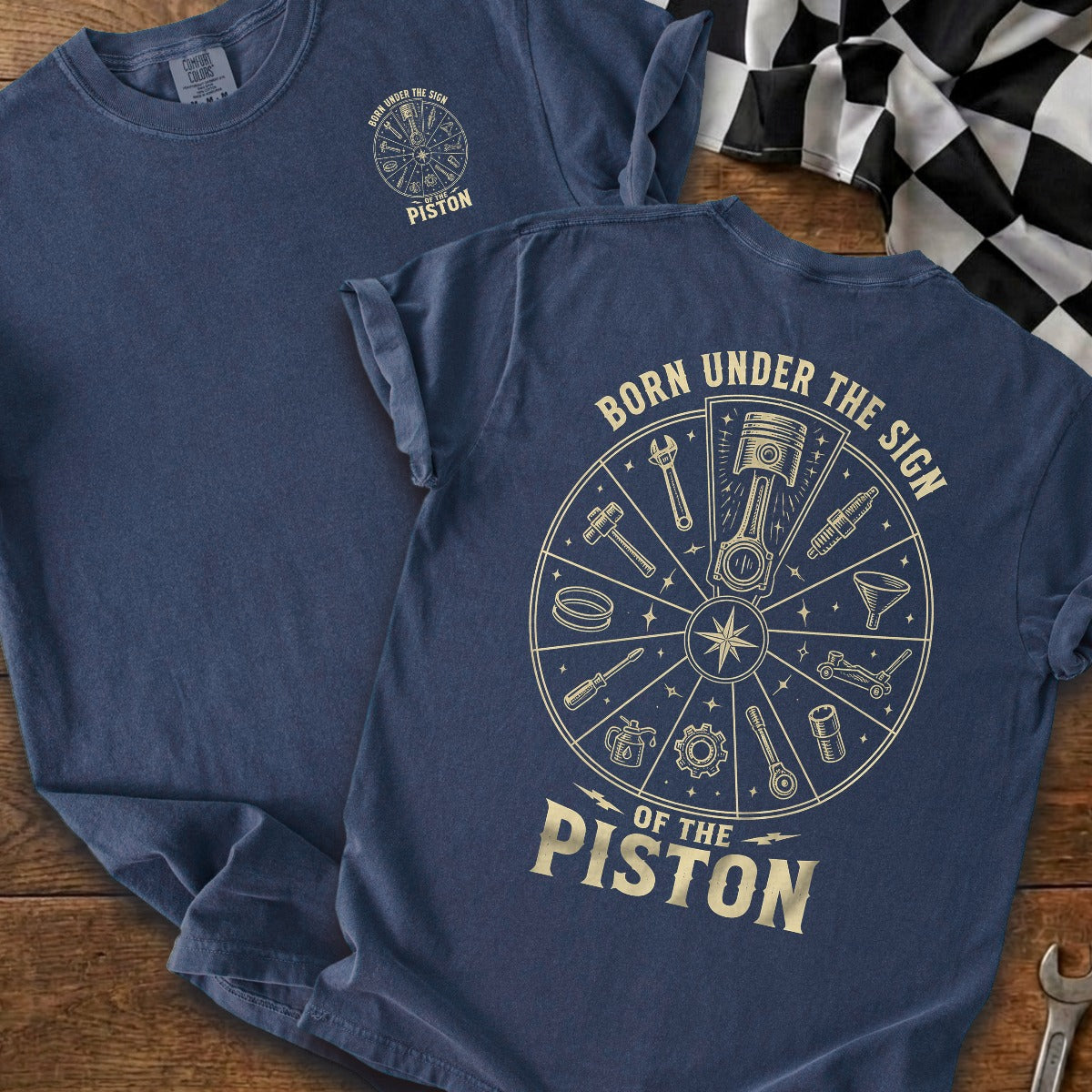 True Navy | Front & Back