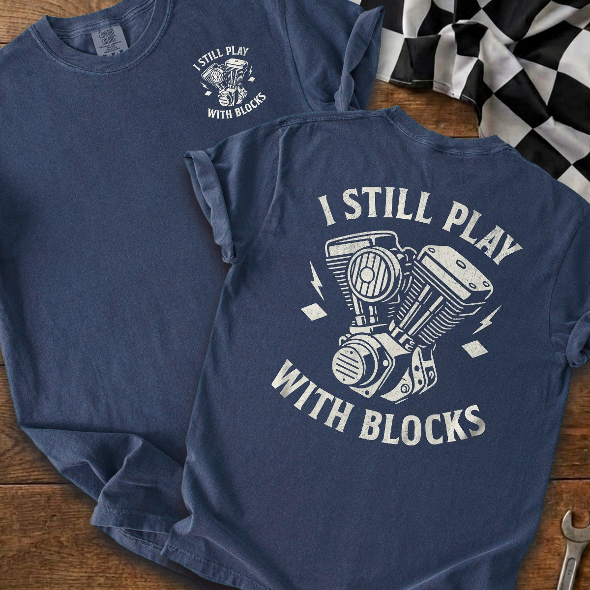 True Navy | Front & Back