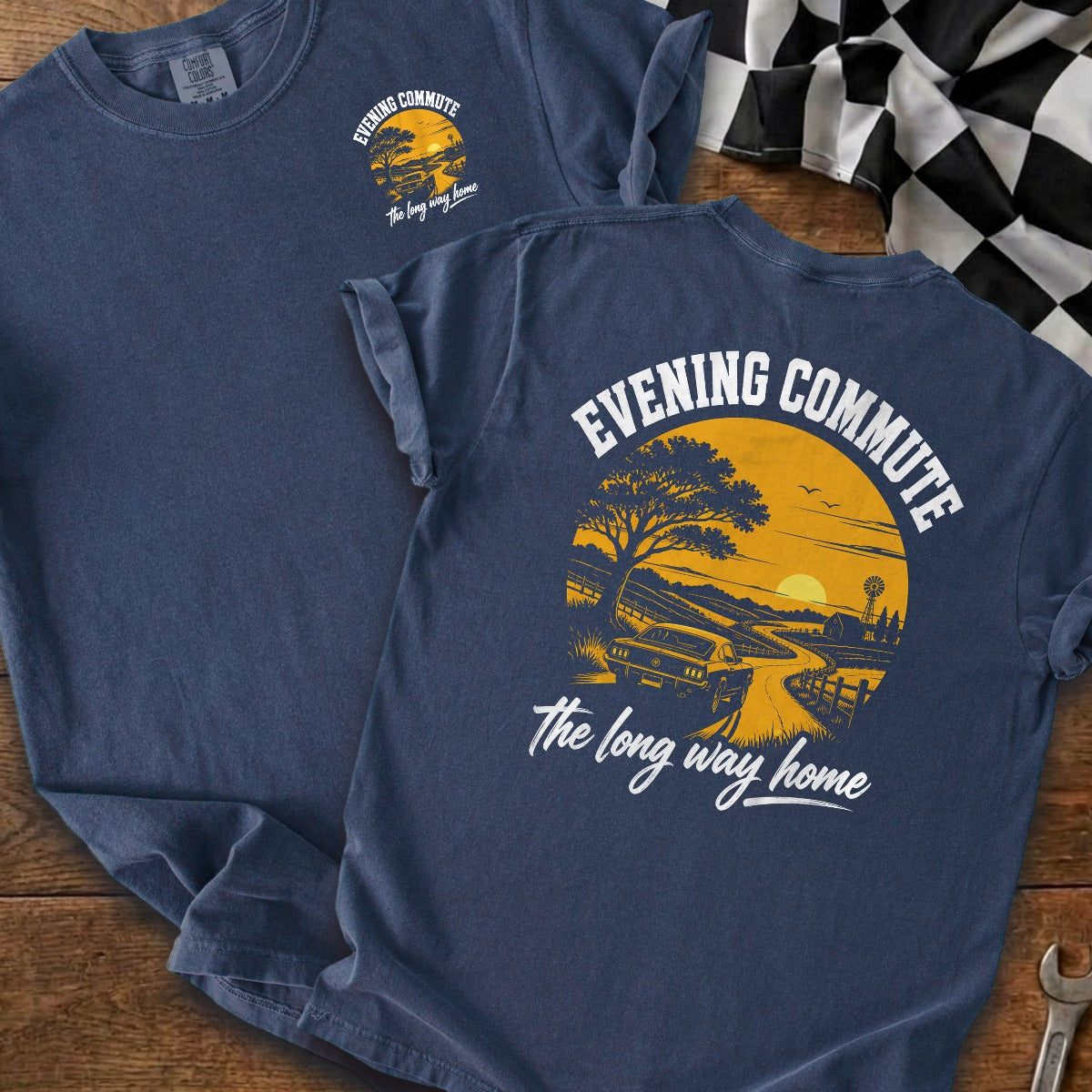 True Navy | Front & Back