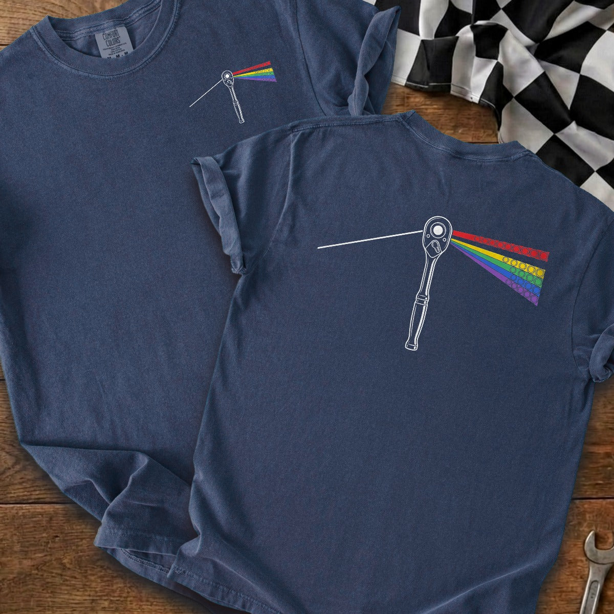 True Navy | Front & Back