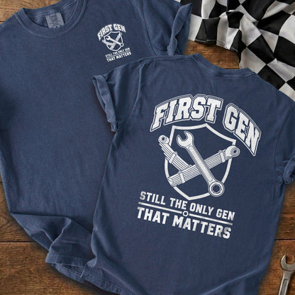 True Navy | Front & Back
