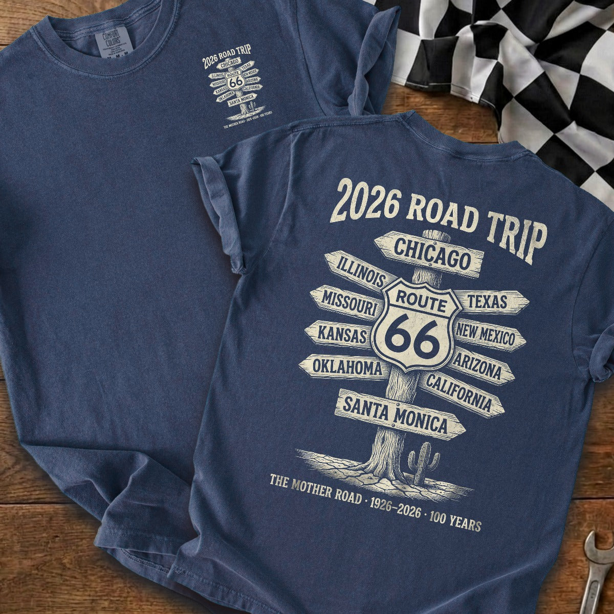 True Navy | Front & Back