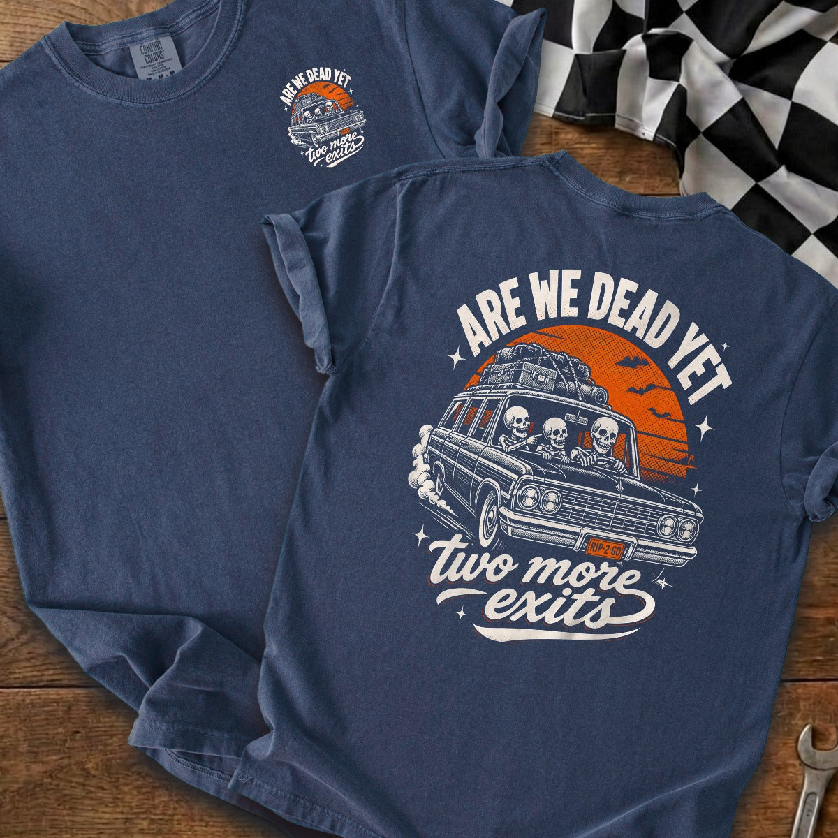 True Navy | Front & Back