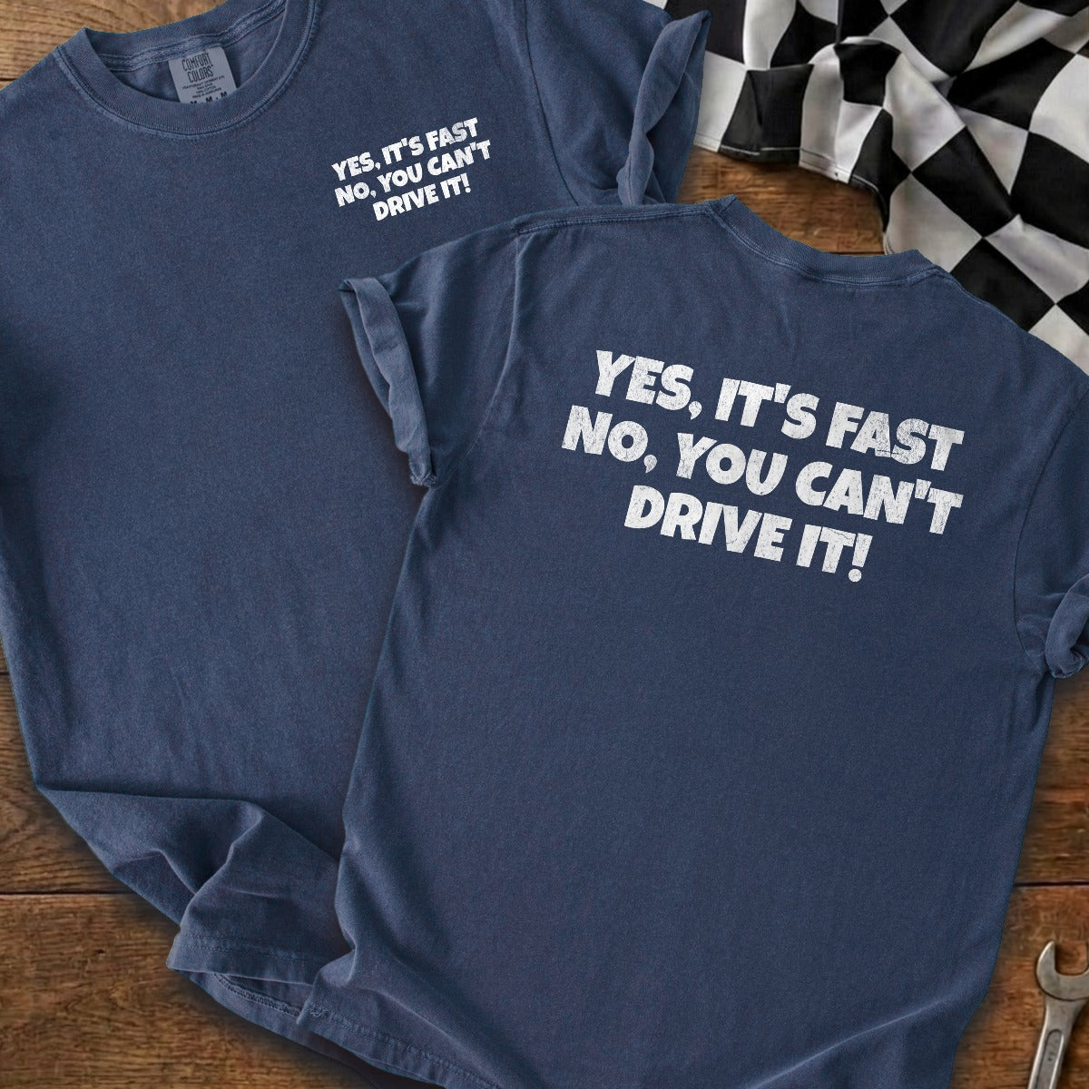 True Navy | Front & Back