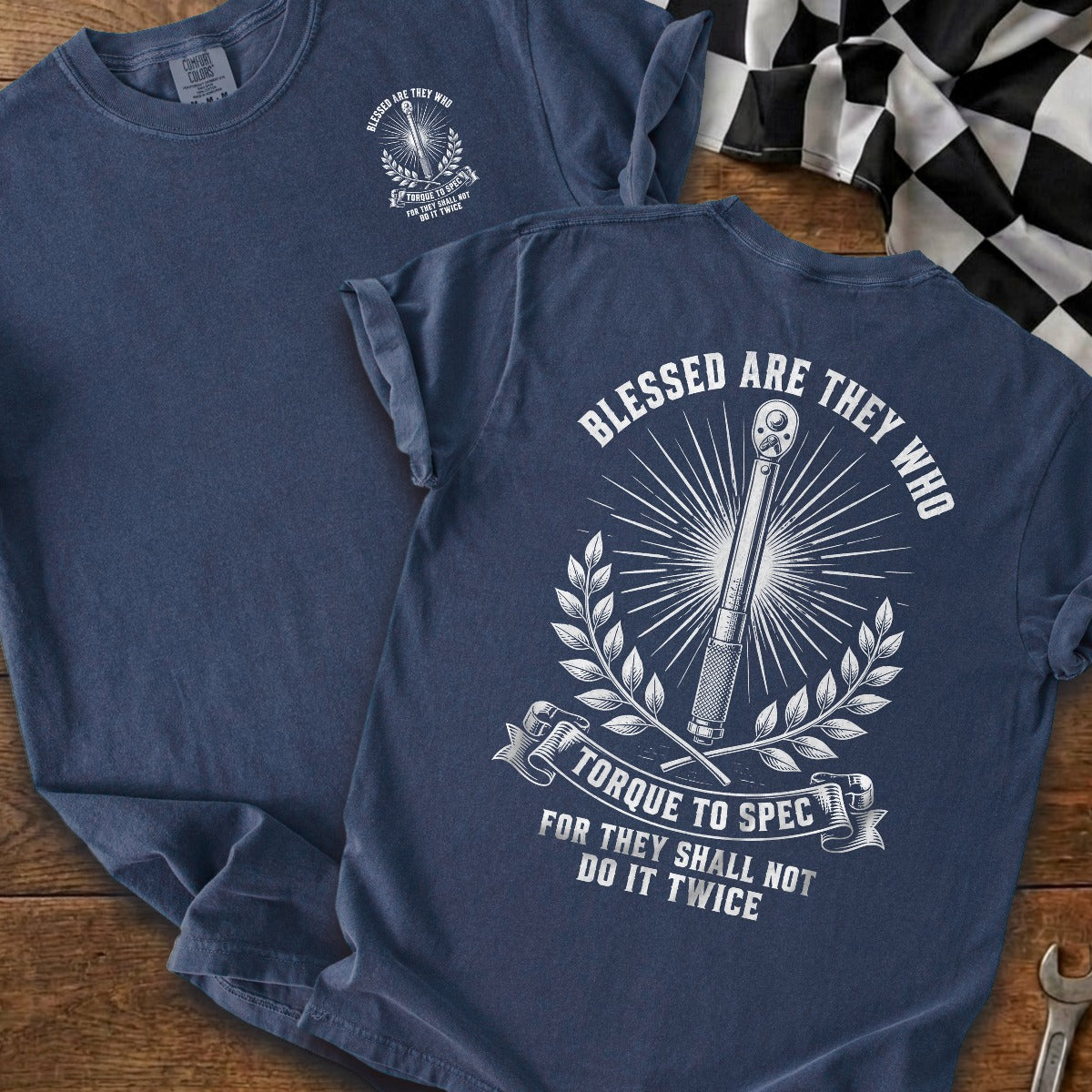 True Navy | Front & Back