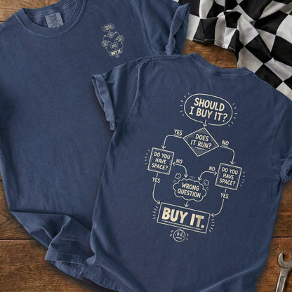 True Navy | Front & Back
