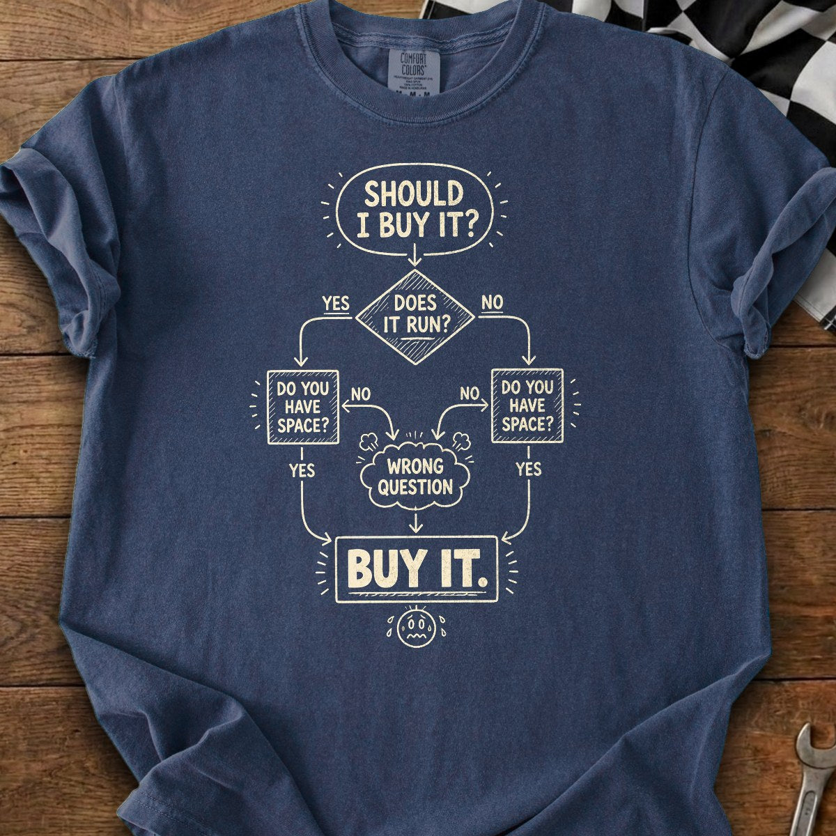 True Navy | Front