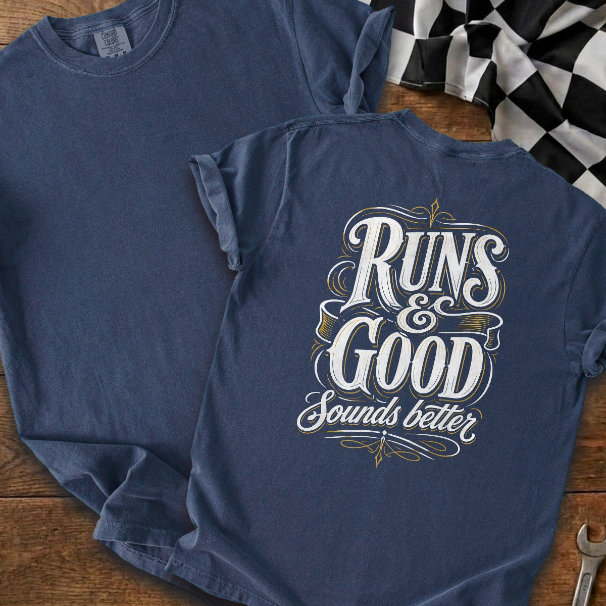 True Navy | Full Back