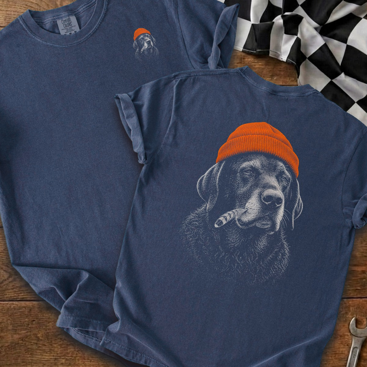True Navy | Left Chest + Back (refreshed)