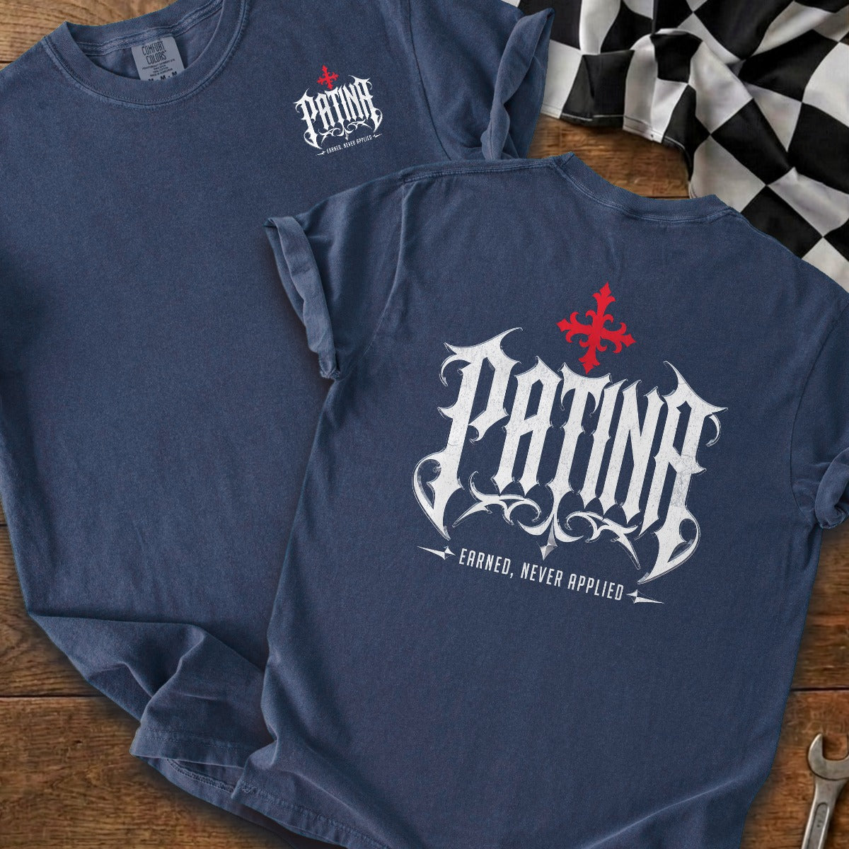 True Navy | Left Chest + Back (refreshed)
