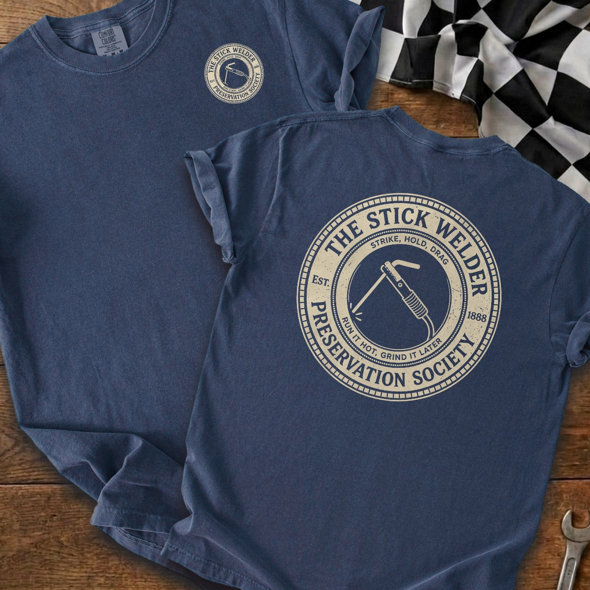 True Navy | Left Chest + Back (refreshed)